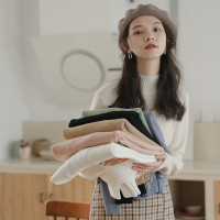 2020新款春秋季高领内搭软奶毛衣女宽松长袖套头百搭针织打底秋冬