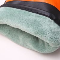 冬季摩托车把套加厚防水防寒保暖电动车把套手套男女骑行护手pu皮