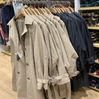 u家风衣女中长款小个子卡其色港风2020年新款秋季百搭外套432175