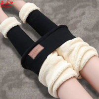 巨厚特厚500克 东北羊羔绒韩版高腰裤女冬外穿抗寒弹力保暖裤棉裤