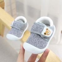 春秋冬季款男童女宝宝学步鞋单鞋软底布鞋婴儿鞋6叫叫鞋网0-1-2岁