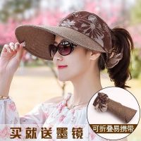 帽子女夏天遮阳帽户外遮脸防晒帽防紫外线出游休闲百搭中年太阳帽