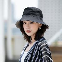 双面渔夫帽女夏季韩版百搭日系防晒遮阳帽子女防紫外线太阳帽圆脸