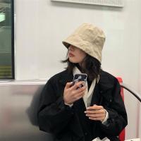 气质小姐姐~渔夫帽女春夏遮脸休闲韩版百搭水桶帽遮阳防晒帽子潮