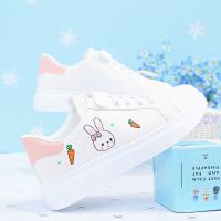 女童鞋子2020新款时尚春秋板鞋百搭中大童运动鞋软底儿童小白鞋潮