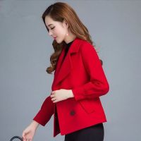 亏本做加厚毛呢外套韩版女短款2019春秋新款宽松呢子大衣