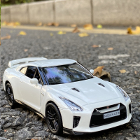 砺能 马珂达 东瀛战神GTR合金车模珍珠漆工艺R35跑车合金汽车模型