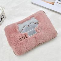 2019新款热水袋充电式暖手宝注水暖水袋暖宝宝防爆电暖宝毛绒可爱