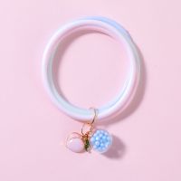 少女心负离子驱蚊手环女香氛户外防蚊手环随身神器驱蚊手链防辐射 手环-水蜜桃 1个装