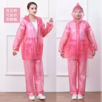 雨衣男女电动车雨衣雨裤套装防护成人防暴雨摩托车多功能雨披