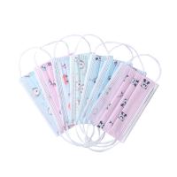 儿童口罩一次性3三层防护含熔喷布小学生男女孩子幼儿园防尘口罩