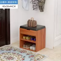 鞋架门口可坐鞋柜家用进门收纳神器实木简易多层防尘多功能换鞋凳