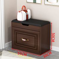 实木换鞋柜家用门口 可坐鞋架翻斗鞋柜多功能经济收纳换鞋凳试鞋