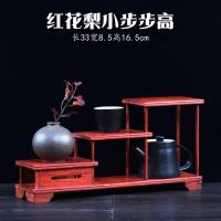 小博古架榫卯结构花梨木中式红木多宝阁实木紫砂壶茶具摆件展示架