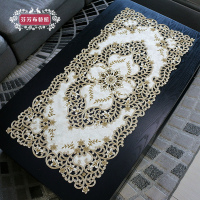 桌旗欧式刺绣花镂空布艺客厅茶几巾美式桌垫电视柜盖巾台布餐桌布