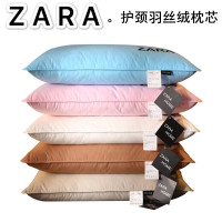 ZARA酒店全棉枕头枕芯一对正品单人学生整头成人家用护颈椎枕心