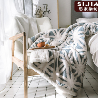 双层加厚保暖羊羔绒毛毯秋冬法莱绒单双人沙发毯双面学生盖毯冬季