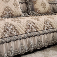 冬季欧式沙发垫防滑加厚坐垫布艺沙发套罩巾全包四季通用简约定做