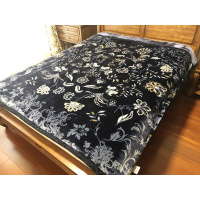 秋冬款超柔拉舍尔双层被头毯毛毯毯子盖毯沙发毯规格140 180*200