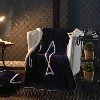 仔普家纺法兰绒双层加厚盖毯保暖羊羔绒珊瑚绒盖毯秋冬季毛毯毯子