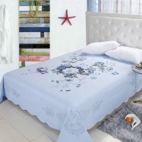 老式床单上海民光加厚印花纯棉磨毛传统国民明光怀旧正品全棉被单