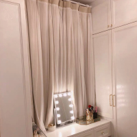 窗帘网红款遮光现代清新风格隔热北欧风抖音窗帘窗纱双层布纱一体