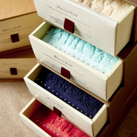 茉莉雅集5秒沉水海岛棉+施家钻 日本今治毛巾/浴巾礼