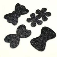 发帖魔法贴头饰刘海贴成人魔术贴贴头发洗脸碎发贴儿童魔法贴头饰 亮片(领雪对骨)4片装