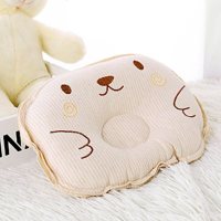 新生婴儿枕头防偏头春夏定型枕0-1岁宝宝枕秋冬纠正扁头幼儿枕头 彩棉可爱款