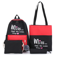 欧思途尼龙双肩包女2020新款背包大学生韩版潮流印花百搭时尚大容量包9241