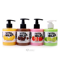 俄罗斯洗手液俄罗斯天然水果系列洗手液巧克力莓牛奶提取棒棒嗒300ml