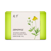 新款 洋甘菊手工皂香皂温和清洁补水舒缓修复干燥脆弱肌肤柔嫩亮肤云南天然植物本洁面皂 正常规格 100