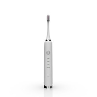 电动牙刷USB充电声波震动四档成人用牙刷软毛