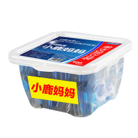 小鹿妈妈细牙线棒弓形细滑100支装(便携装) 1盒