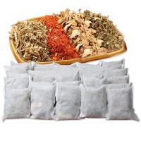 老姜艾叶藏红花益母泡脚粉材包农家手工纯本精制泡澡包