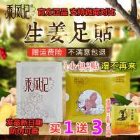 和风记足贴禾风记生姜足贴10贴 和风记老北京睡眠足贴去脚濕气暖贴姜贴
