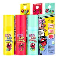 韩国唇部泡泡磨砂膏韩国BTS唇部护理去角质去角质唇纹泡泡磨砂膏留言口味