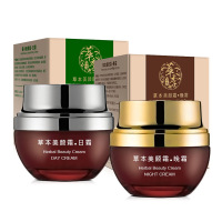 萃季本精华美颜霜女士去斑面霜套装去黑头黑色素晒后修复补水保湿去斑产品 2瓶 日霜25ml+晚霜25ml