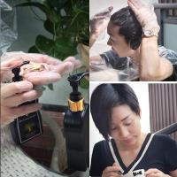 瑞虎染发剂植物一洗黑洗发水纯自然黑色天然无刺激染头发膏海外版