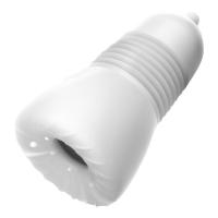 雷霆 透明手动飞机杯男用自慰自卫器倒模便携式迷你 成人