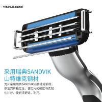 英吉利狂减70手动剃须刀 刮胡刀 须刨 5层刀片防刮伤礼盒套装1柄5刀头送大须泡 1