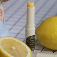女式唇膏嘴唇干 柠檬味润唇膏 无色滋润补水保湿买二送一