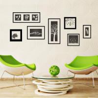 创意相框相片贴客厅卧室墙上墙壁纸装饰品贴画艺术照片墙贴纸自粘 艺术相框 特大