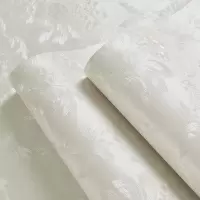 墙纸无味环保卧室墙纸自粘环保无甲醛儿童房壁纸环保无味无甲 白色 哑光10米价 仅墙纸