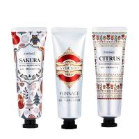 粉瑟FUNSACE护手霜套盒樱花护手霜滋润柑橘牛油果