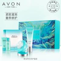 Avon/雅芳新活防护礼盒套装补水保湿改纹滋润女 防护套装