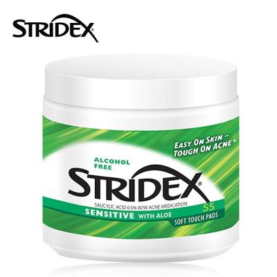 美国进口Stridex水杨酸棉片贴片祛痘去粉刺闭口黑头刷酸清洁收缩毛孔