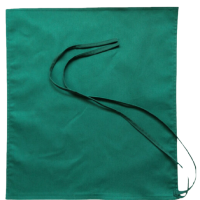 徽珩 美容纯棉洗手包布双层军绿色 cp08包布 40*40cm