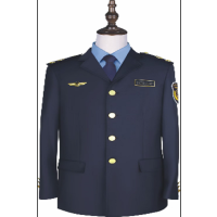 徽珩 城市管理服装 新款安保拉链藏蓝色春秋执勤服 管理执勤夹克套装 藏蓝色春秋 西服套装男款 175 fz-07