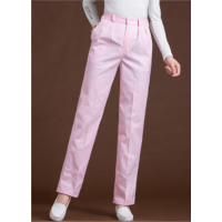 徽珩 医护士服装春秋工作服 白色全棉全松紧腰西装裤腰 白色 护士裤春秋款 l fz-40